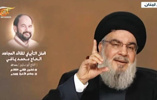 Hizbullah publicly salutes Iran’s support; CENTCOM destroys 3 Houthi USVs