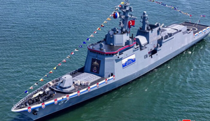 North Korea rapidly reveals 98-missile multipurpose attack destroyer (with assist?)