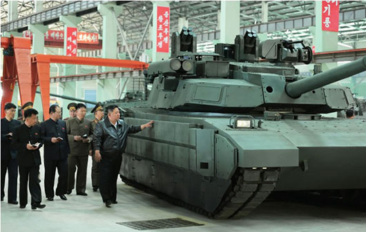 Asian armies keep faith in heavy armor