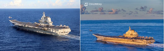 China’s two-carrier navy exercise matches firepower of U.S. Navy 7th Fleet