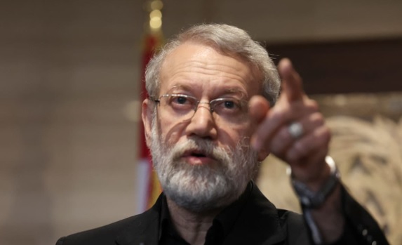In Beirut, Larijani reasserts Iran’s anti-Israel militancy, support for Hizbullah