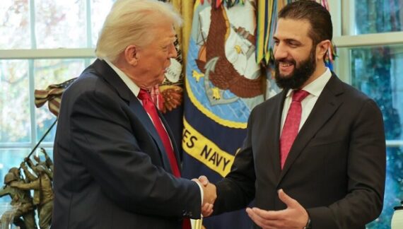 Trump keeps doors closed for meeting with former terrorist, potential ally