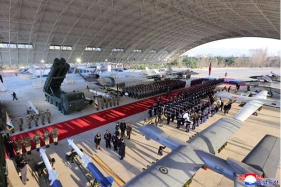 North Korea showcases drones resembling U.S. Global Hawk, Reaper at Kalma Airbase