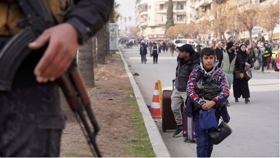 Syrian forces displace Kurds, consolidate control