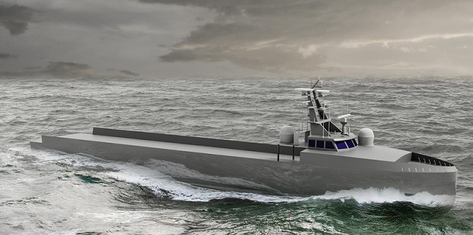 Navy rapidly developing containerized weapons systems for MUSV drone ships