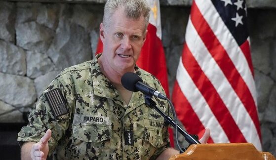 Adm. Paparo’s private report details needed advances for ‘denial defense’ vs China