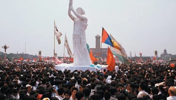 Having successfully managed collective memory of Tiananmen, CCP flips the script