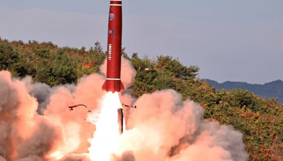 Kim Jong-Un showcases weapons buildup; North Korea claims missile test success